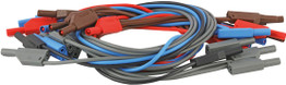 90032 - Set di cavi di collegamento di sicurezza da 4 mm per i sistemi di allenamento dell'elettronica di potenza