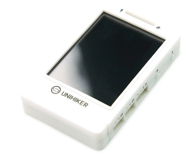 Custodia in silicone per computer a scheda singola UNIHIKER (bianco)