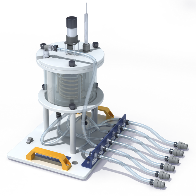 HT34X – Recipiente rivestito con bobina e agitatore
