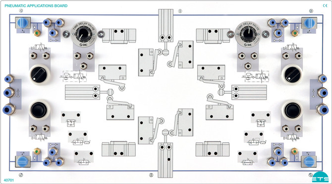 40701 - Scheda Applicazioni Pneumatiche