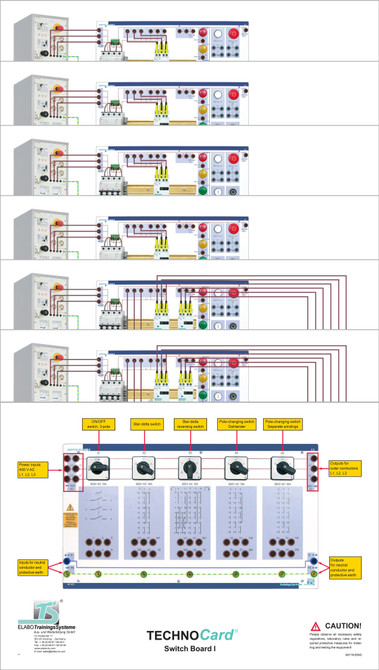 40120-ITA - Set TechnoCard: Interruttori manuali