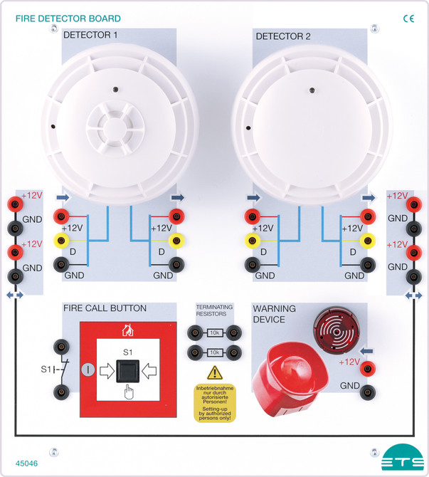 45046 - Scheda rivelatore incendio