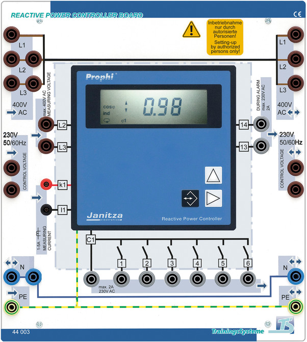44003 - Scheda controller potenza reattiva