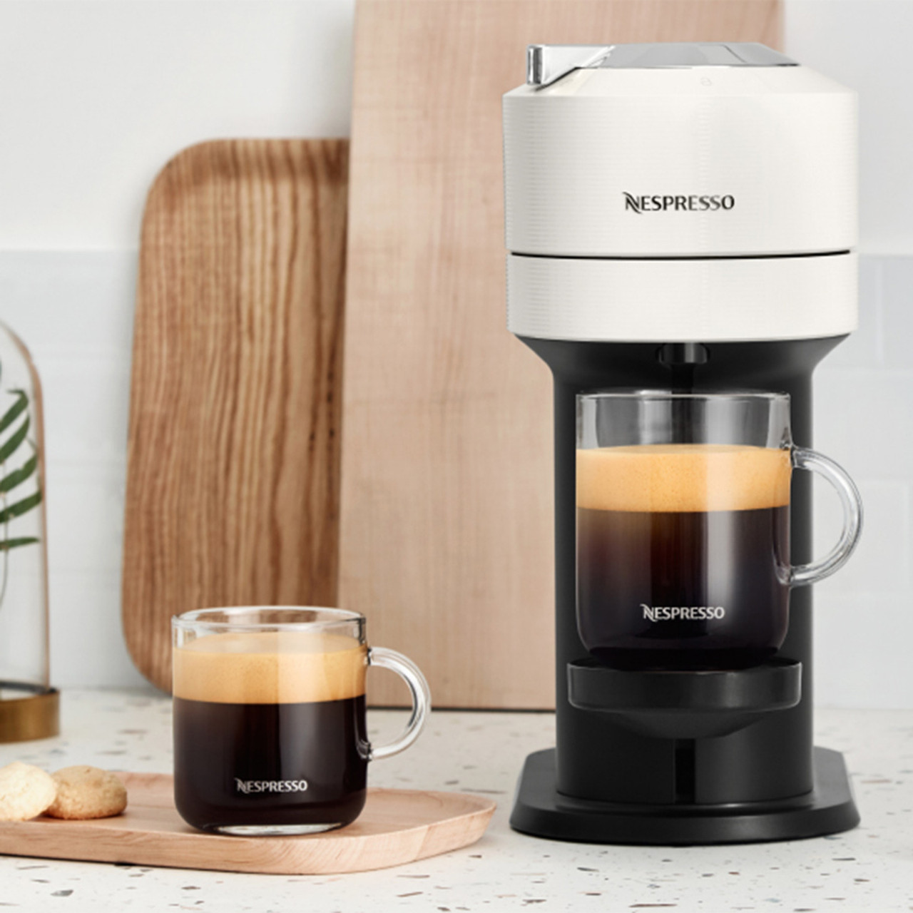 Nespresso Vertuo Next with Aeroccino - White