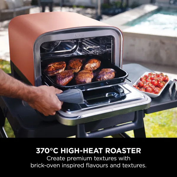 Ninja Woodfire Electric Outdoor Oven, Artisan Pizza Maker and BBQ