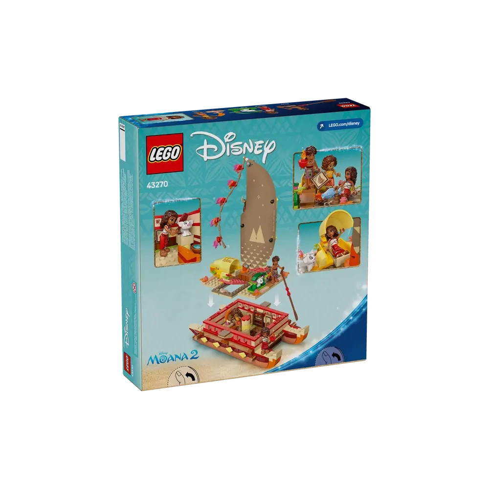 LEGO Disney Princess Moana's Adventure Canoe V29 (43270)