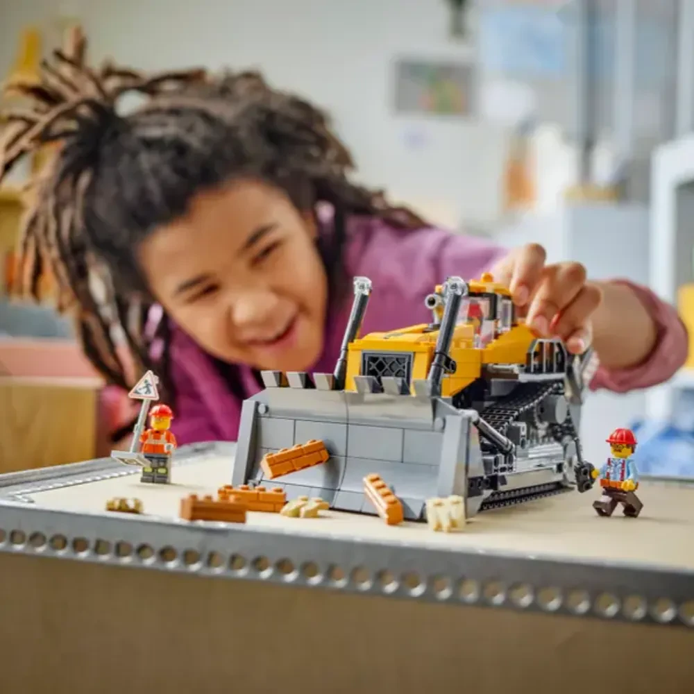 LEGO City Big Vehicles Yellow Bulldozer (60466)