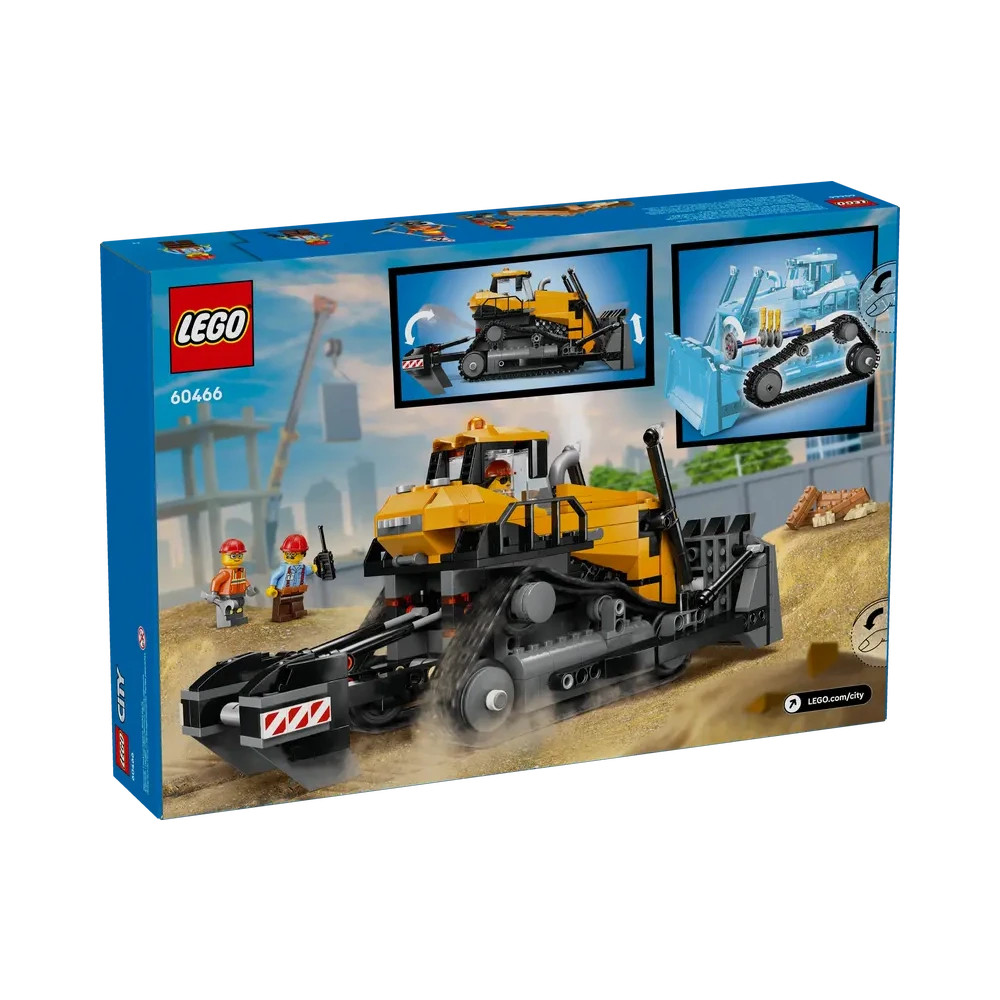 LEGO City Big Vehicles Yellow Bulldozer (60466)