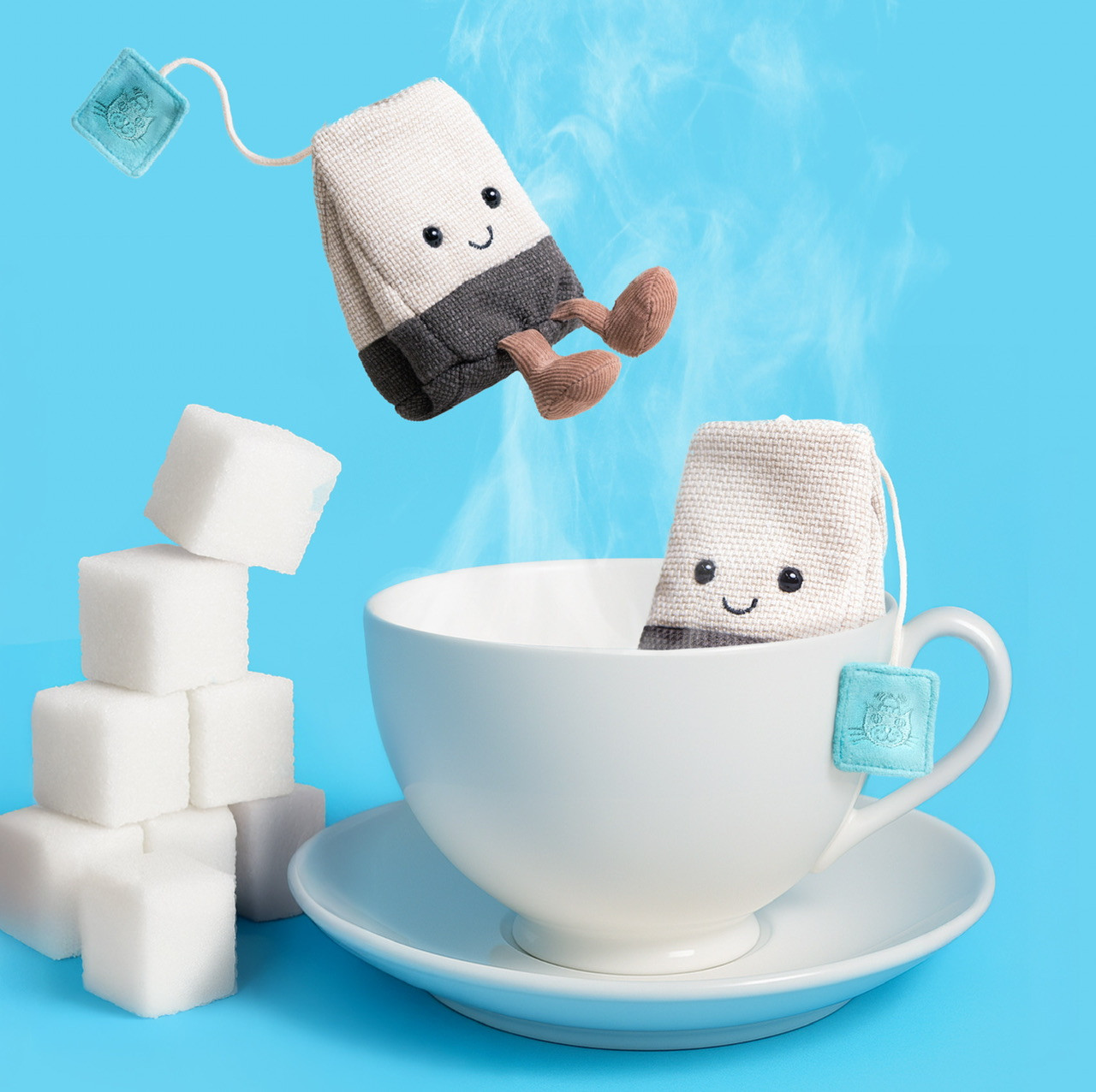 Jellycat Amuseables Steepy Tea Bag Soft Toy