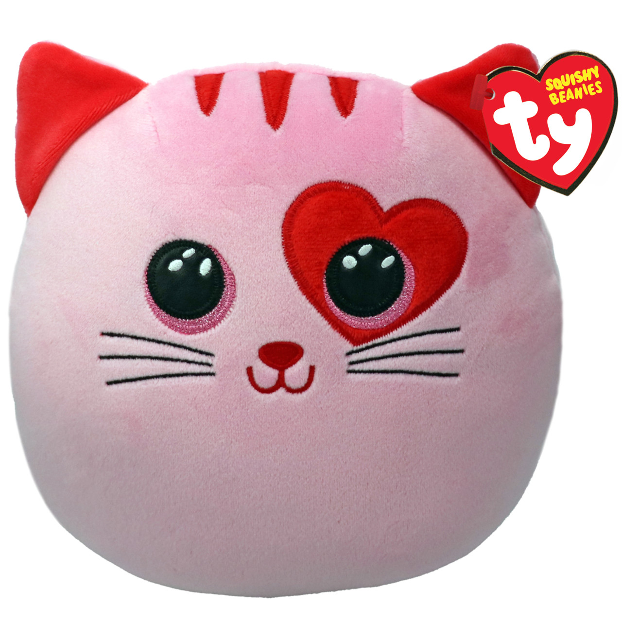 TY Squishy Beanie Flirt Cat Plush Soft Toy 10