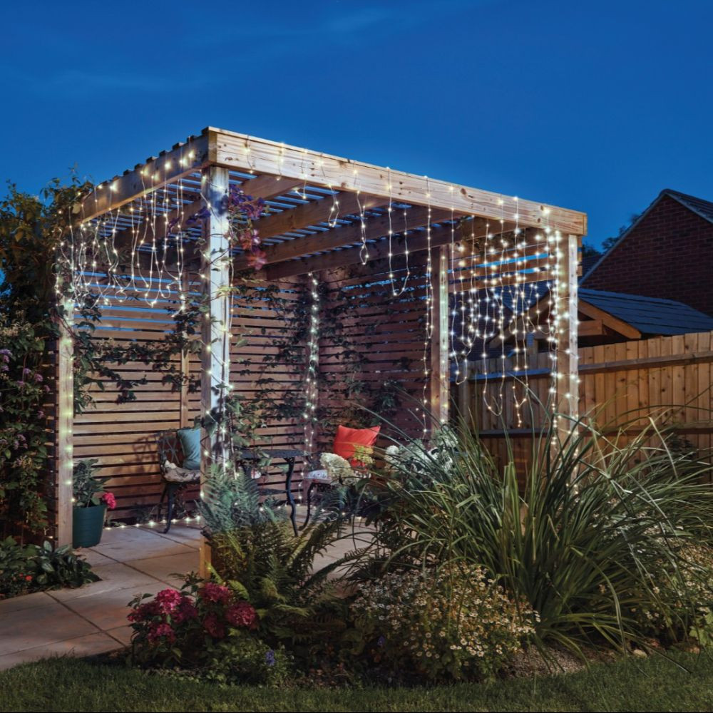 Smart Solar SuperBright Solar String Lights 200 Dual Cool And Warm ...