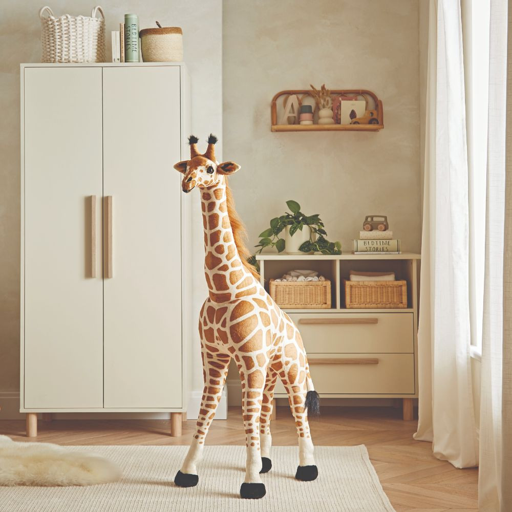 CuddleCo Medium Standing Giraffe Stuffed Animal