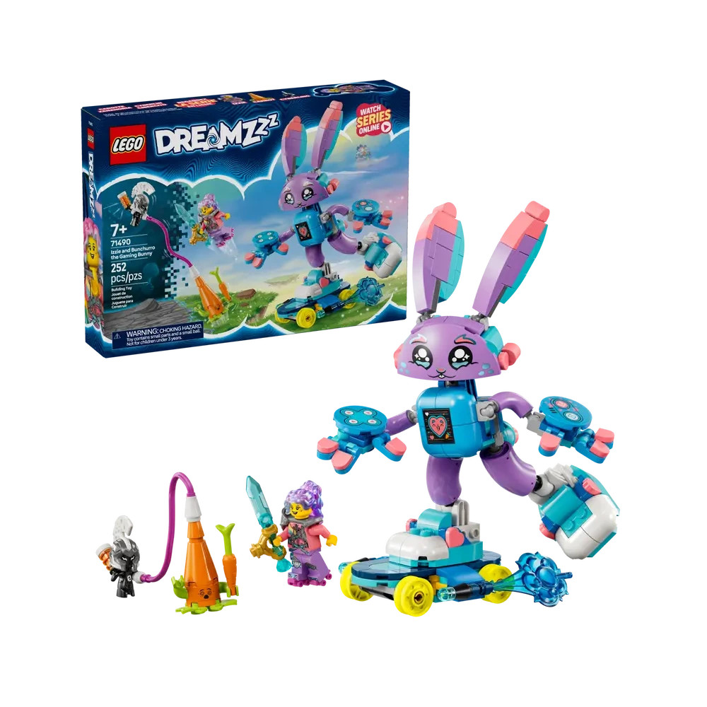 r専用マスコットセット LEGO DREAMZzz Izzie and Bunchurro the Gaming Bunny (71490)