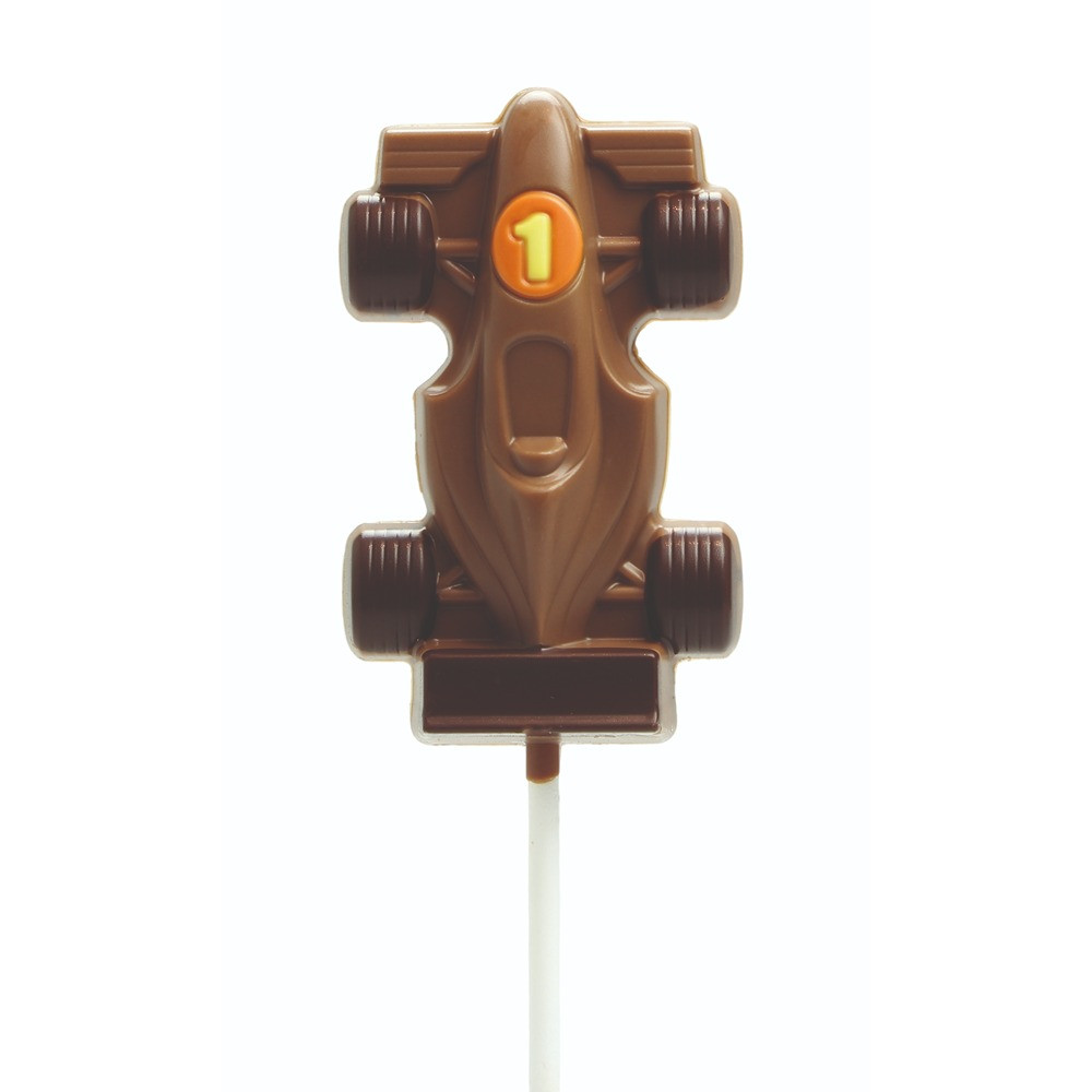 Racing Car Chocolate Lolly
