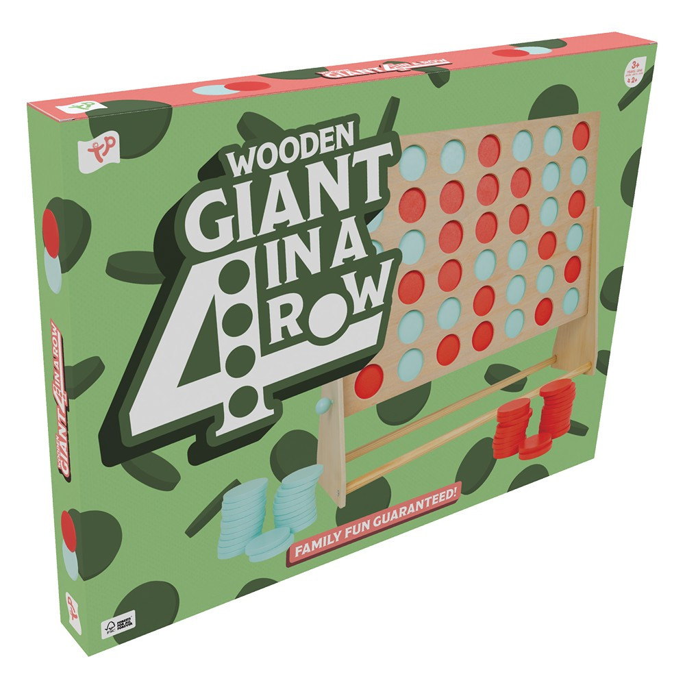 Giant Wooden 4 in a Row Garden Game