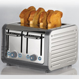 Dualit Arch 4 Toaster - Polished Grey