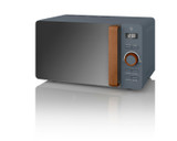 Swan - Nordic Digital Microwave - Grey