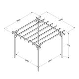 Forest Ultima Pergola - 36 x 36m