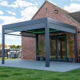 Supremo Belfort Gazebo 3x4m with Curtains & LED