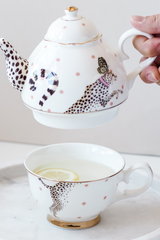 Yvonne Ellen Cheeky Cheetah Tea for One Set