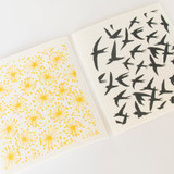 Love Clean Living Eco Dishcloths 2pk Dandelion & Swallow