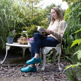 Town & Country Fleecy Cloggies Teal