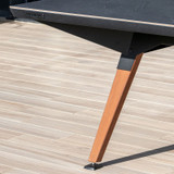 Cornilleau Play-Style Origin Outdoor Table Tennis Table - Black Top with Black Frame