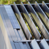 Norfolk Leisure Royce Cube Gazebo - Anthracite With LED - 3.6 x 6 mtrs