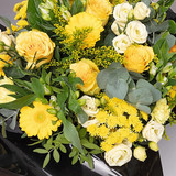 Italian Garden Sicilian Fizz Handtied Bouquet