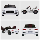 Bentley GT White  12V Electric Ride On Car