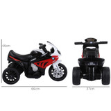 BMW S1000RR Motobike Red 6V Electric Ride On Car