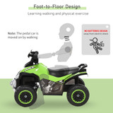 Toddler Ride On Quad Bike Green