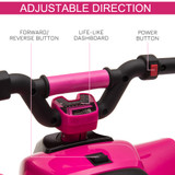 Quad Bike Pink 6V Electric Ride On