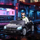 Mercedes Benz SLC300 Black 12V Electric Ride On Car