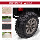 Two Seater Truck Red 12V Electric Ride On Car