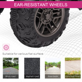 Quad Bike Car Black & Pink 12V Electric Ride On Care