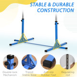 Kids Gymnastics Horizontal Bar - Blue