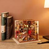 Robotime 3D Puzzle Sam's Study Library