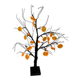 Battery Operated Light Up Black Tree  60cm