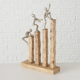 Wood Decorative People Ornament