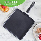 GreenLife 28cm Square Grill Pan