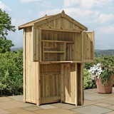 Zest Garden Bar and 2 Stool Set