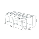 Hartman Pavilion Multi-Use Garden Activity Table