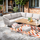 Hartman Trevi Rectangular Corner Sofa Set