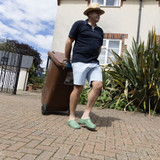 Town & Country Cloggies - Green / Navy / Raspberry