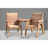 Charles Taylor The Devonshire Twin Companion Set HB01HD Charles Taylor The Devonshire Twin Companion Set HB01HD