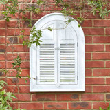 Outside In Designs Garden Mirror Louvre - Silvergris
