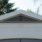 Keter Factor 8 x 6 ft Outdoor Plastic Garden Shed - Brown