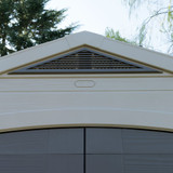 Keter Factor 8 x 8 ft Outdoor Plastic Garden Shed - Brown