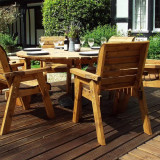 Charles Taylor Circular Table Set - 6 Seater HB10HD